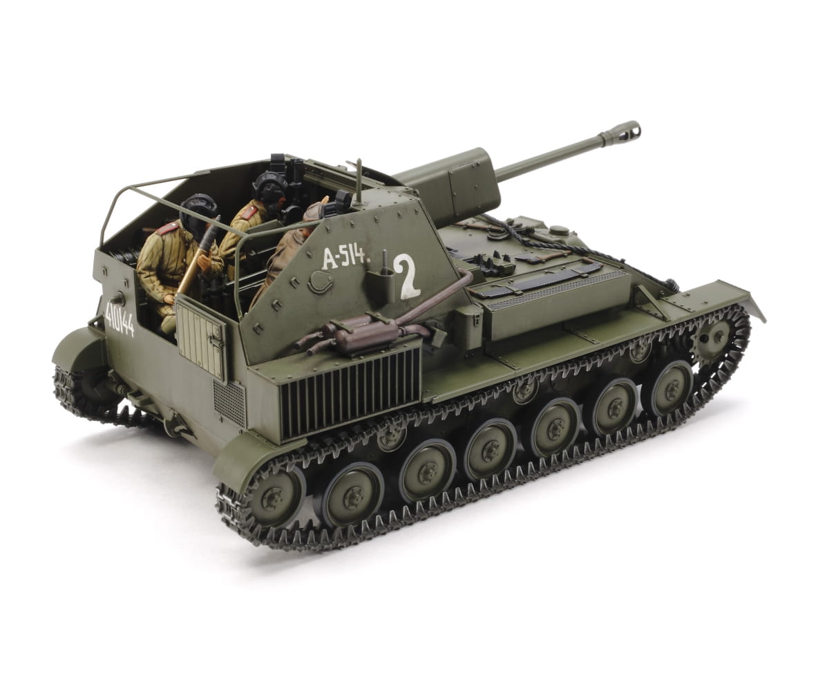 Tamiya 1_35 SU-76M sowjetische Panzerhaubitze Modellbausatz_