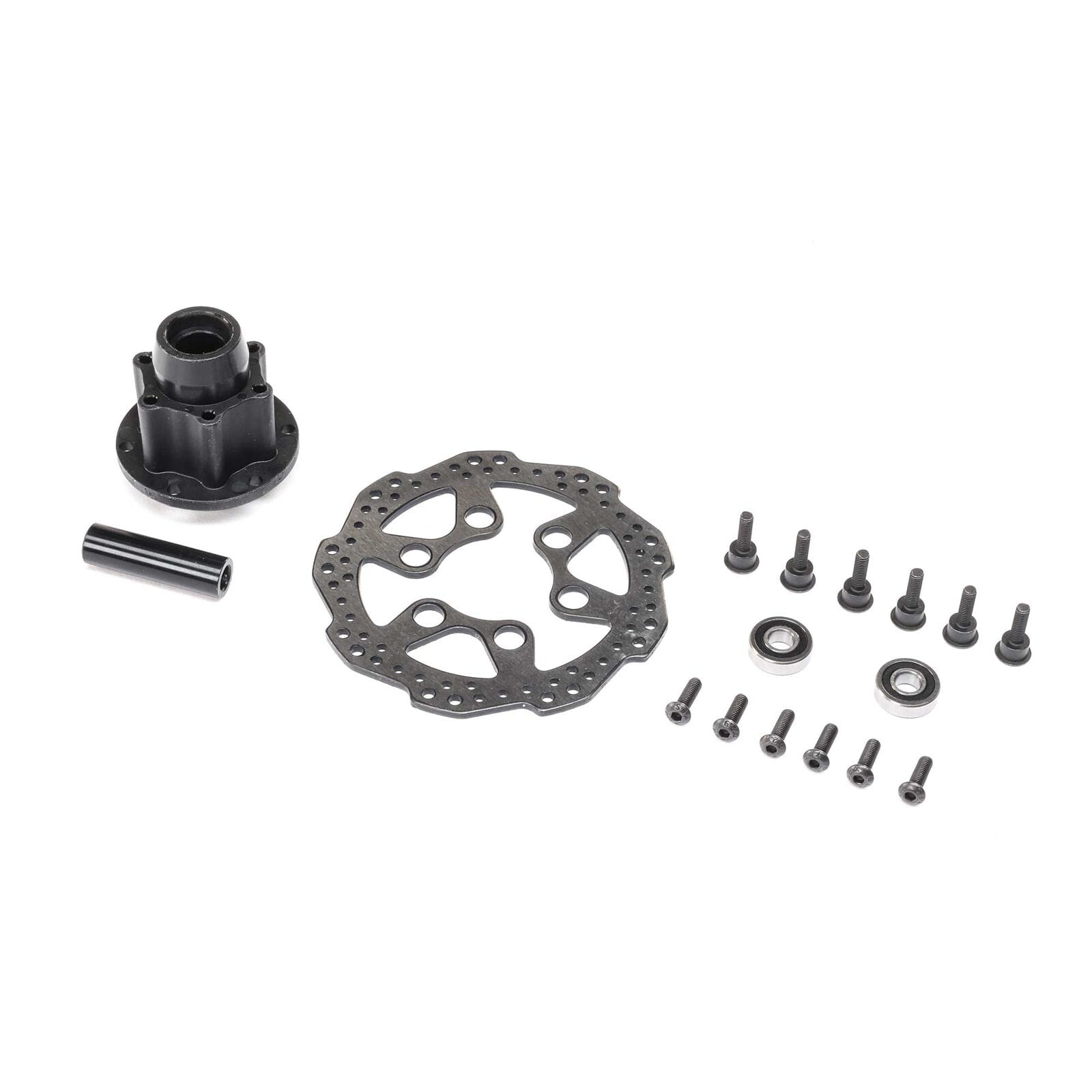 Losi Complete Front Hub Assembly_ Motorrad Promoto-MX - RC-Zubehoer