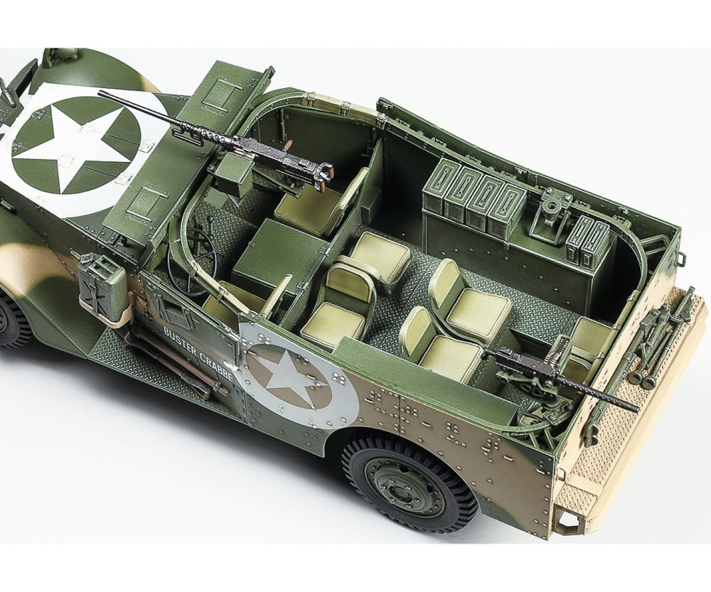 Tamiya US M3A1 Scout car Spähwagen 1:35 Plastik Modellbau Militär Bausatz
