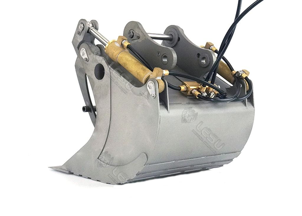 Lesu Greifschaufel hydraulisch fuer 74t-Bagger - RC-Zubehoer