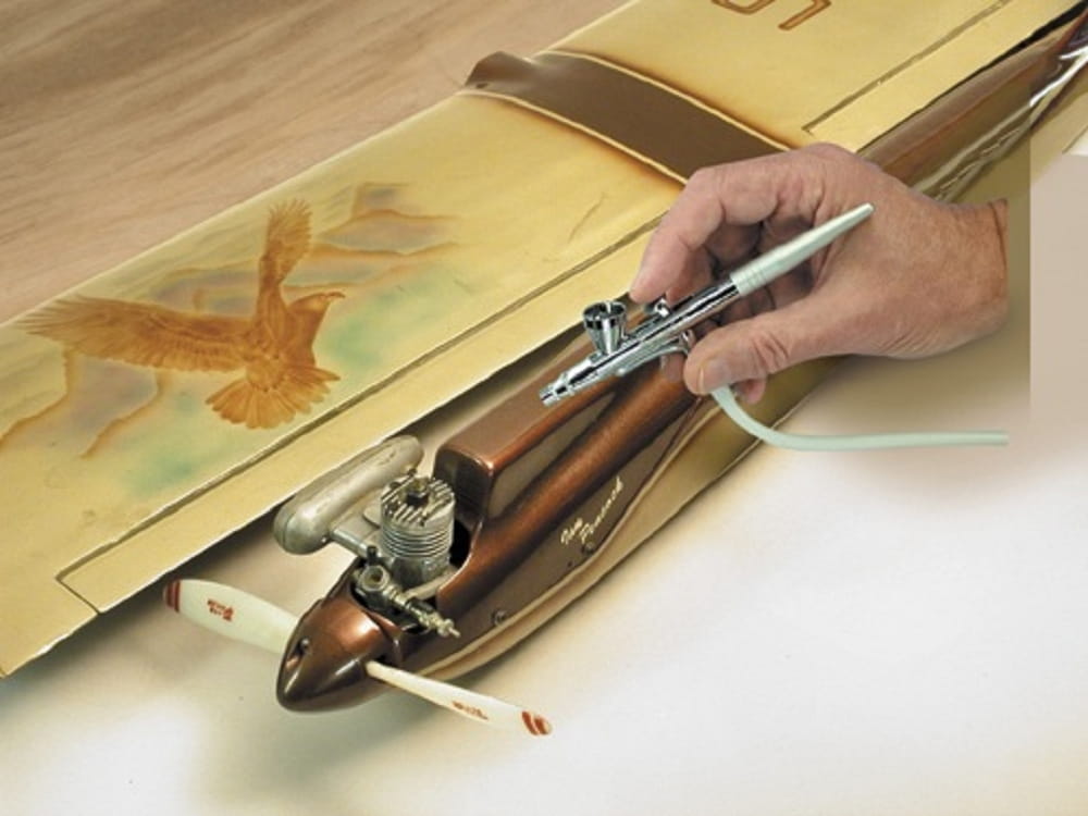 Krick Airbrush Pistole SP30 _ Kompressor Set - RC-Zubehoer