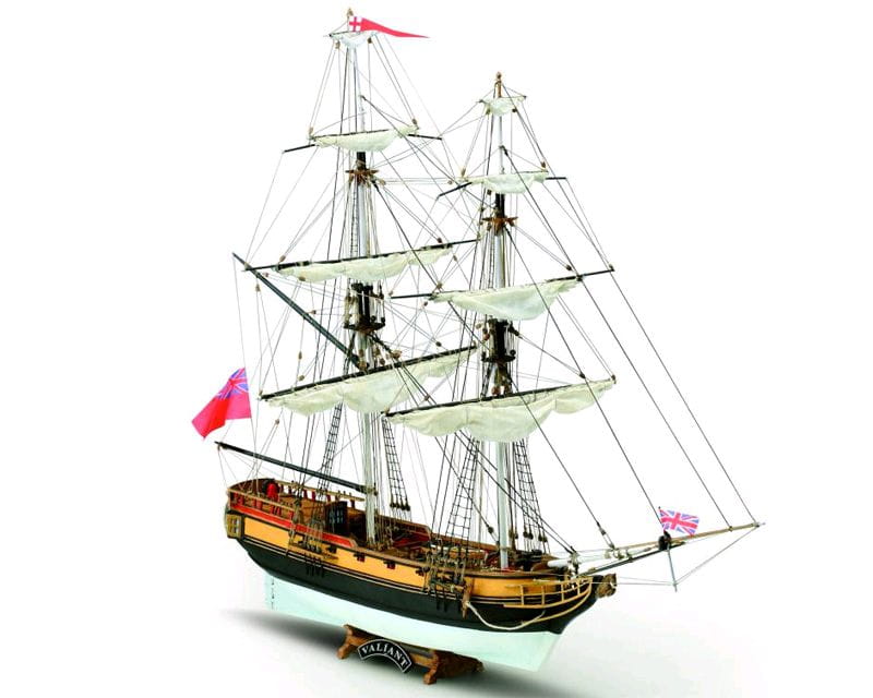 HMS Valiant Bausatz 1_66 von Mamoli_ britische Brig aus 1759_ Modellbau