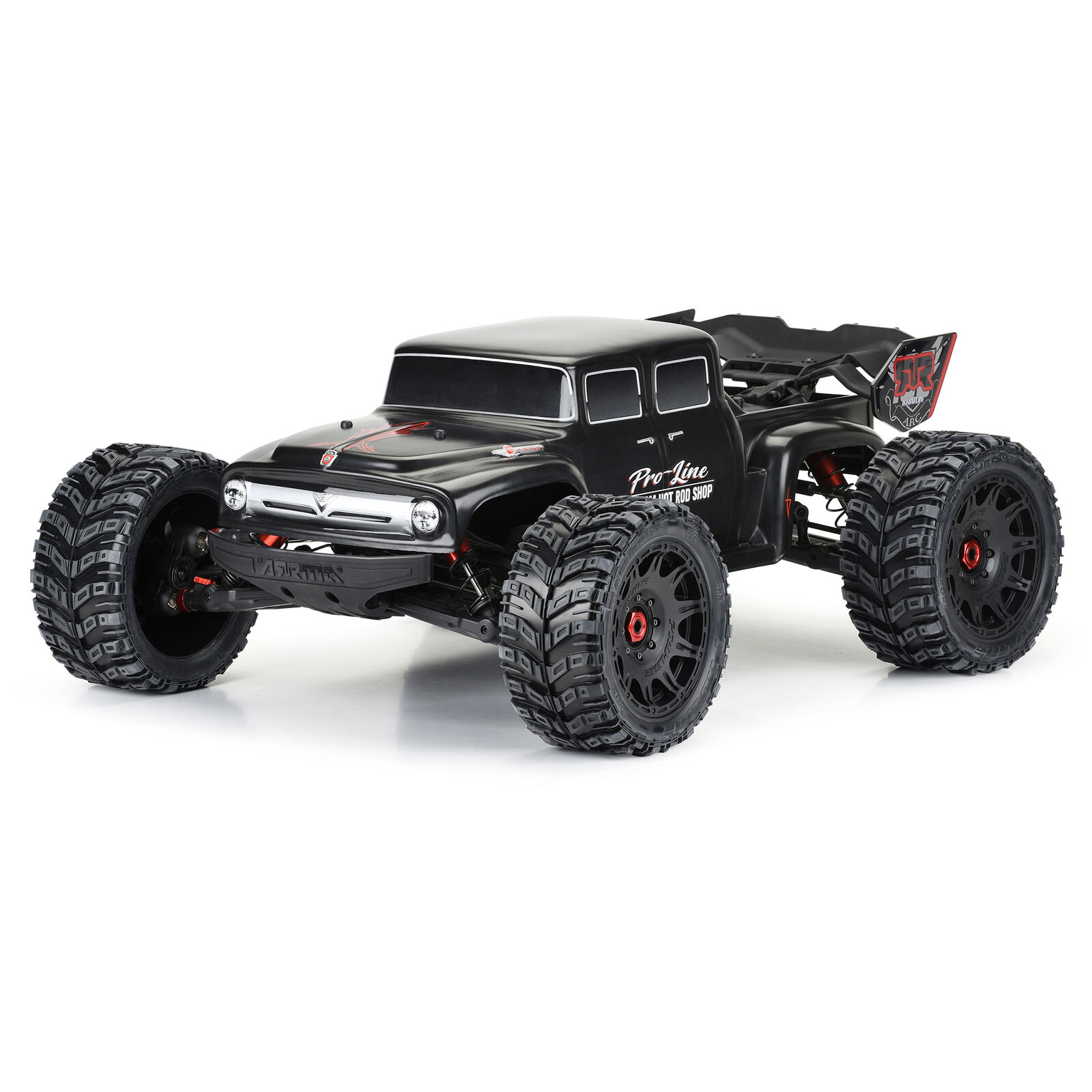 Proline 1_5 Pre-Cut Ford F-100 Bash Armor Schwarz Karosserie_ Kraton 8S - RC-Zubehoer