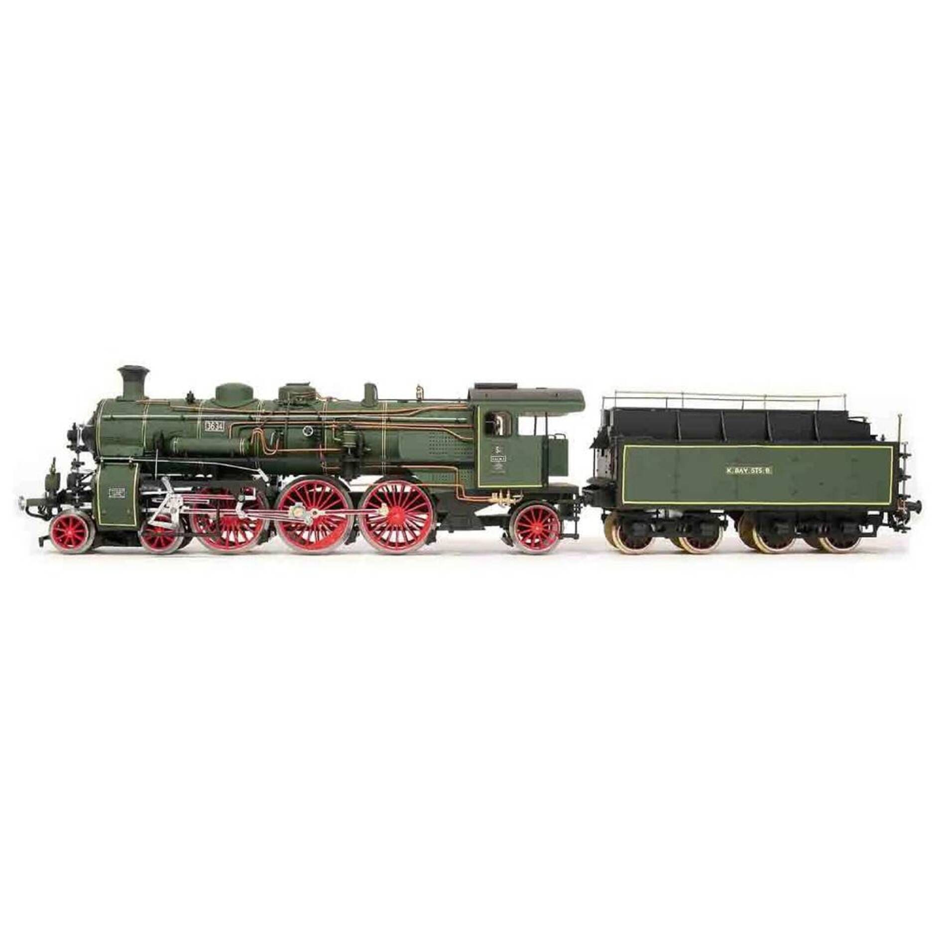 Zubehoerartikel - Bay. S 3_6 Lok mit Tender BR-18 Standmodellbausatz 1_32 Bay. S 3_6 Lok mit Tender BR-18 Standmodellbausatz 1_32 - Modellzubehoer