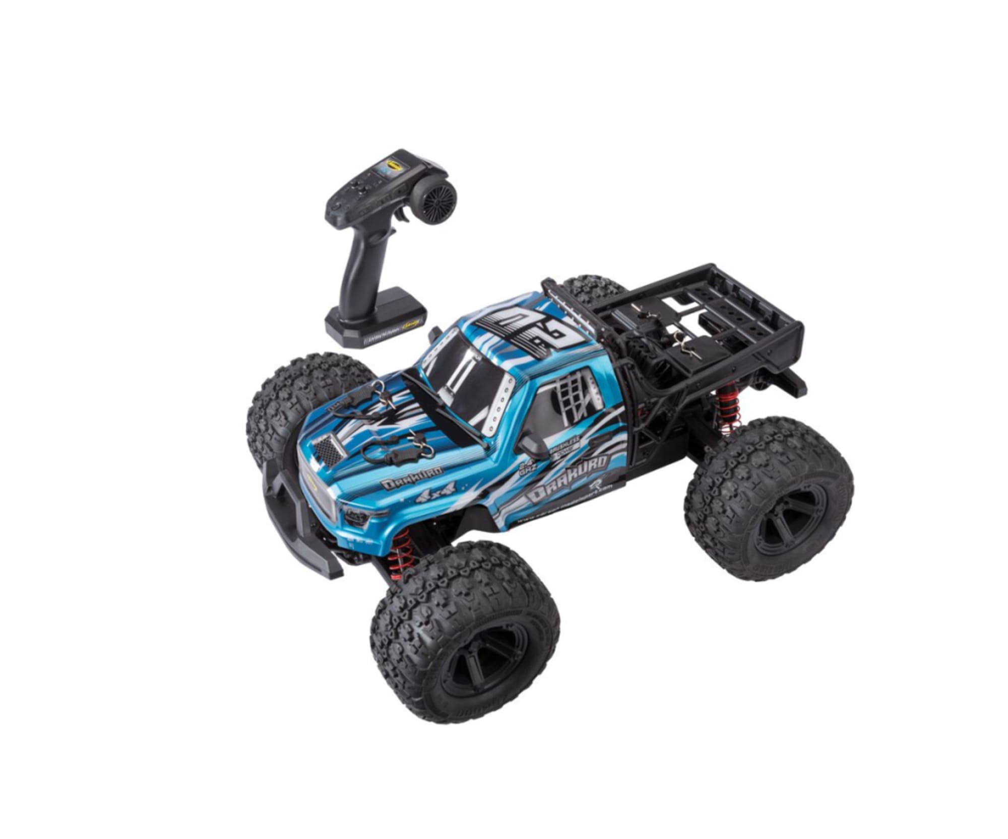 Carson 1_8 RC Drakuro BL 3S 4WD RTR blau - ferngesteuertes RC Modell