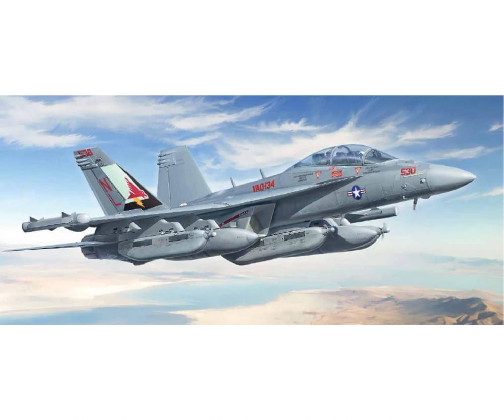 Italeri 1:48 EA-18G Growler Plastik Modellbau Italeri 1:48 EA-18G Growler Plastik Modellbau