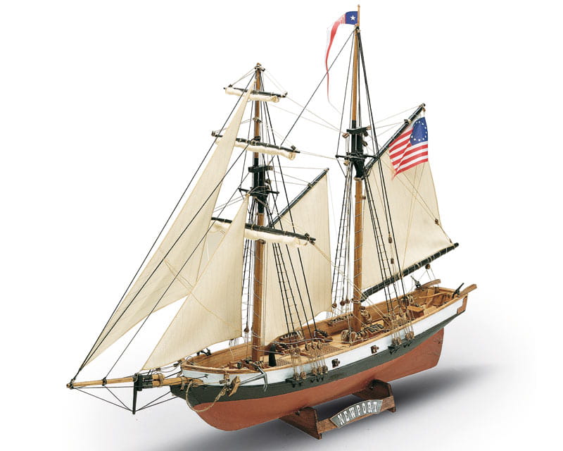 Mamoli Schiff Newport 1:57 Holz Bausatz