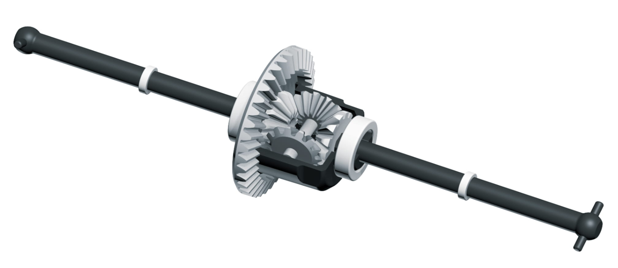 Amewi Differential Set vorne fuer 8x8 Truck - RC-Zubehoer