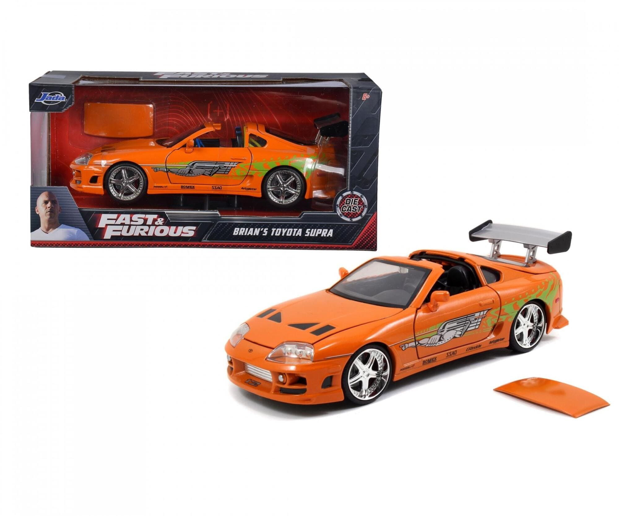 Jadatoys Modellauto Fast & Furious 1995 Toyota Supra 1:24