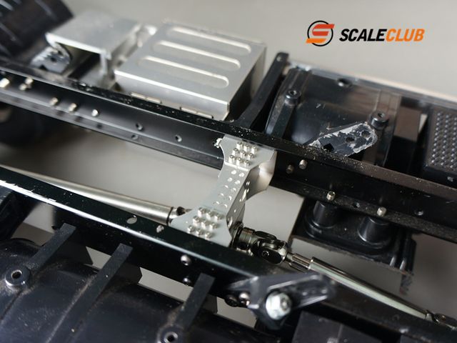ScaleClub 1:14 Traverse mit Wellenlagerung 5mm Edelstahl