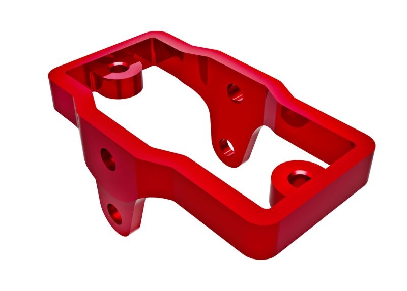 Traxxas Servohalterung rot, Alu TRX-4M