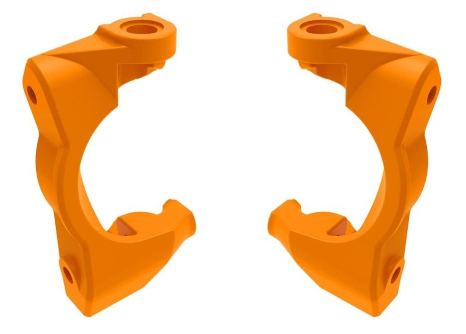 Traxxas Nachlauf-Bloecke l_r orange - RC-Zubehoer