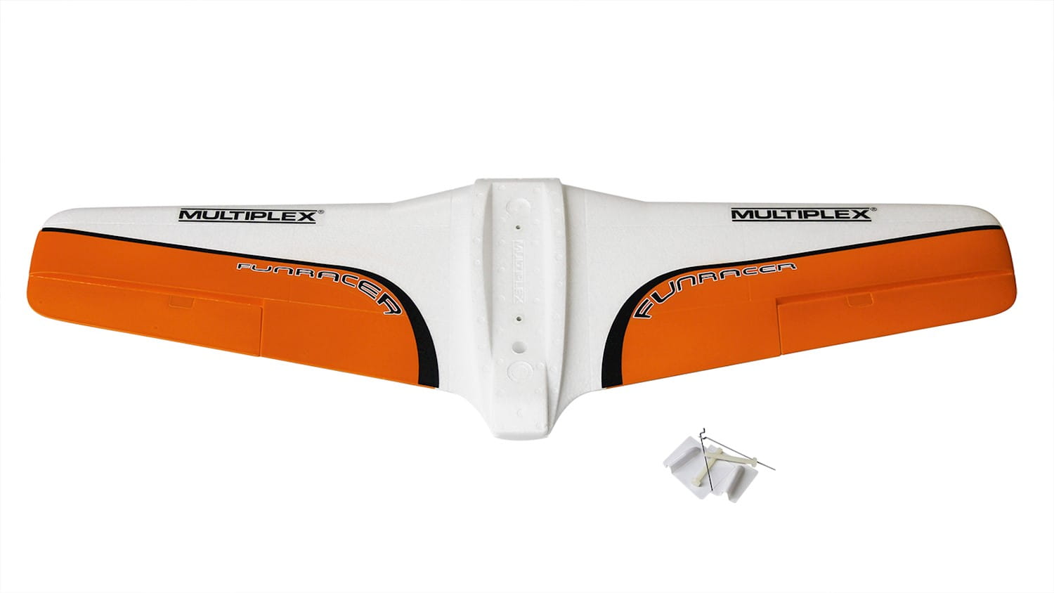 Multiplex Flächen FunRacer orange ohne Servos Multiplex Flaechen FunRacer orange ohne Servos - RC-Zubehoer