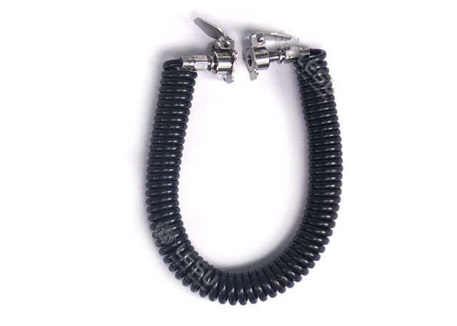 Lesu Druckluft-Kabel-Set rot_schwarz_weiss mit Anschluessen - RC-Zubehoer