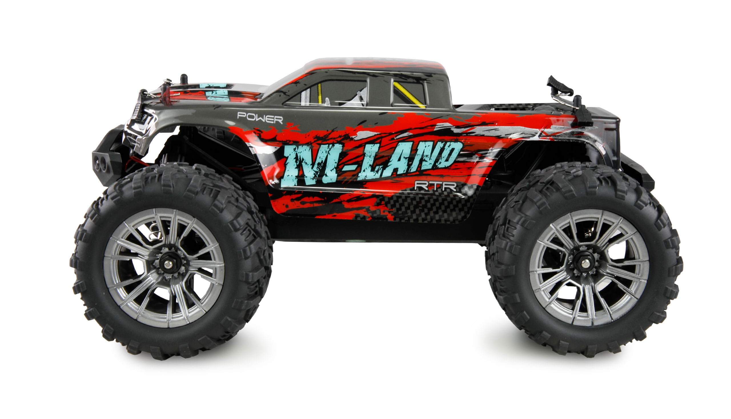 Amewi M-Land RC Monstertruck 48km_h 4WD 1_16 RTR rot - Art_-Nr. 22622