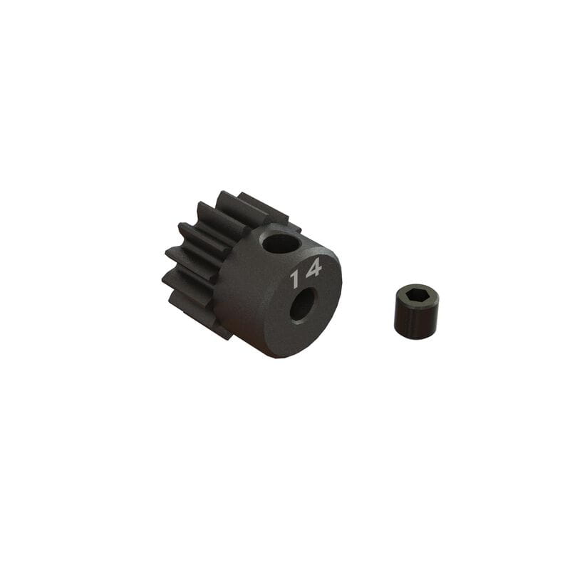 Arrma 14T 0.8Mod 1_8_ Bore CNC Steel Pinion Gear - RC-Zubehoer