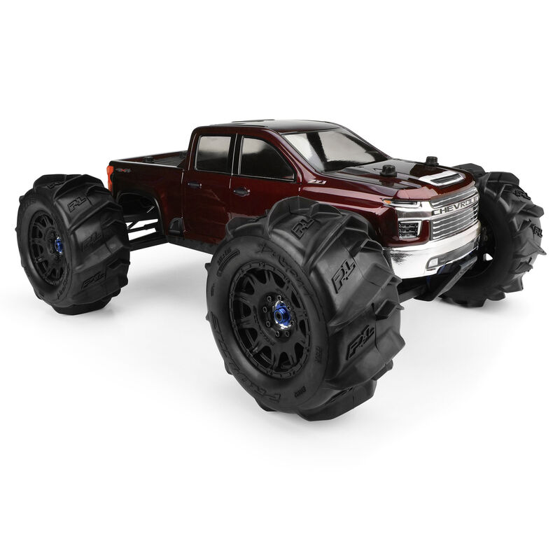 Proline 2021 Chevy Silverado Clear Body E-REVO 2.0 _ MAXX - RC-Zubehoer