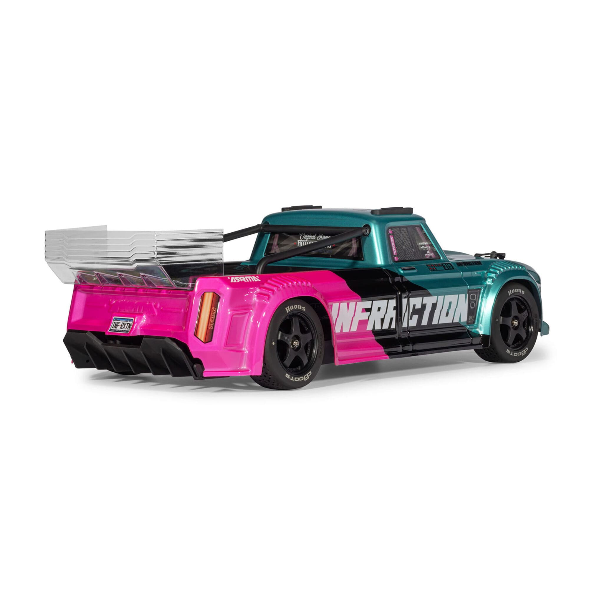 ARRMA Infraction 223S 1_8 RC Auto Brushless 4WD Street Basher in Pink