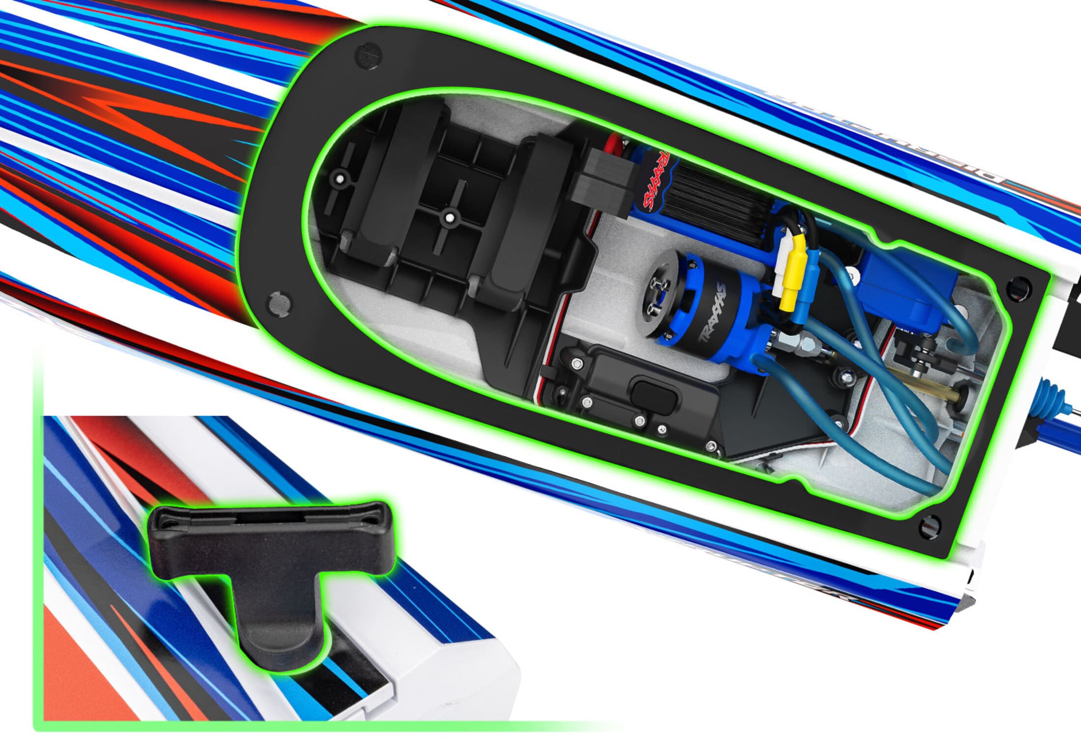 Traxxas Disruptor RC Boot Selbstaufrichtung RTR Orange 26 Zoll traxxas-rc-boot-disruptor-v-rumpf-selbstaufrichtung-rtr-orange-26-zoll