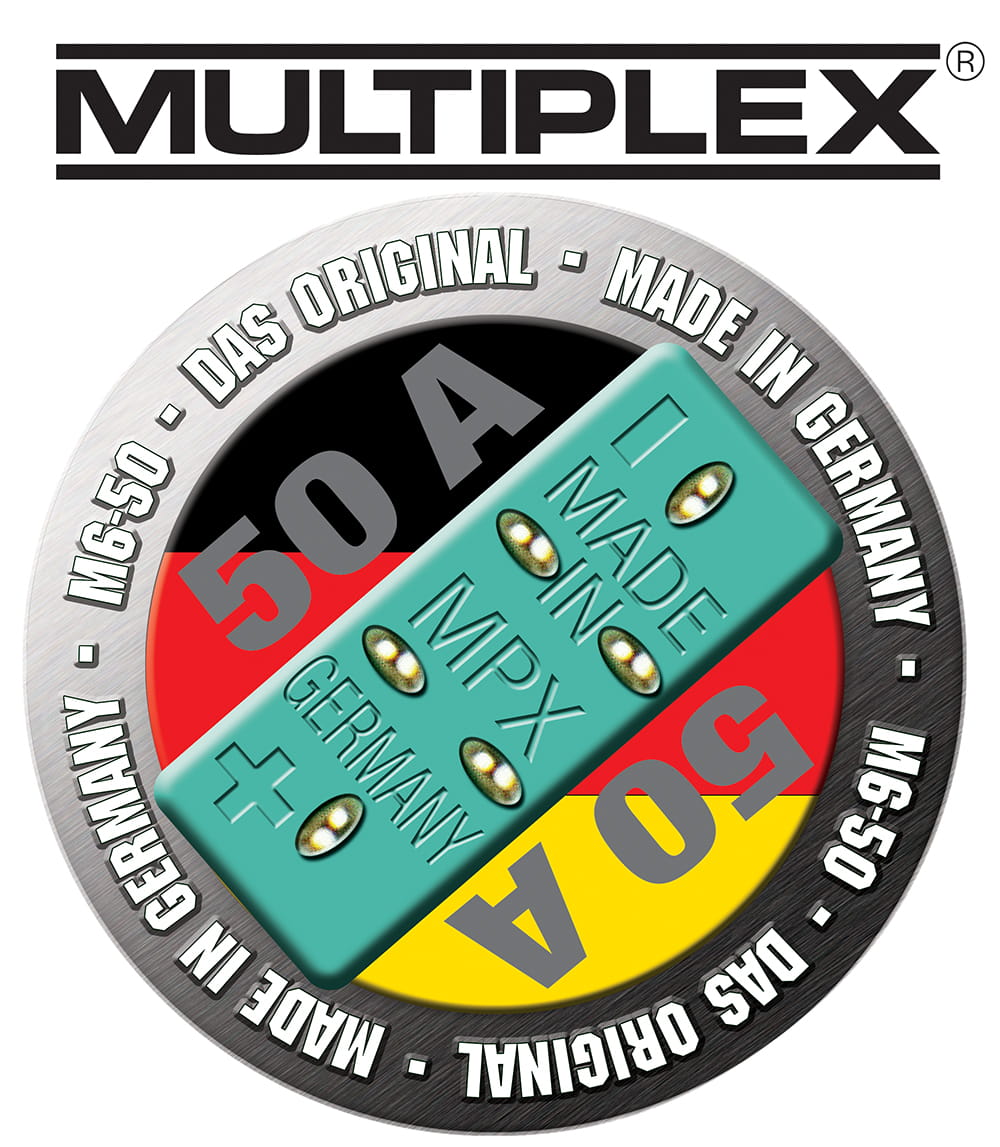 Multiplex MPX-Buchse M6-50, 3 Stück