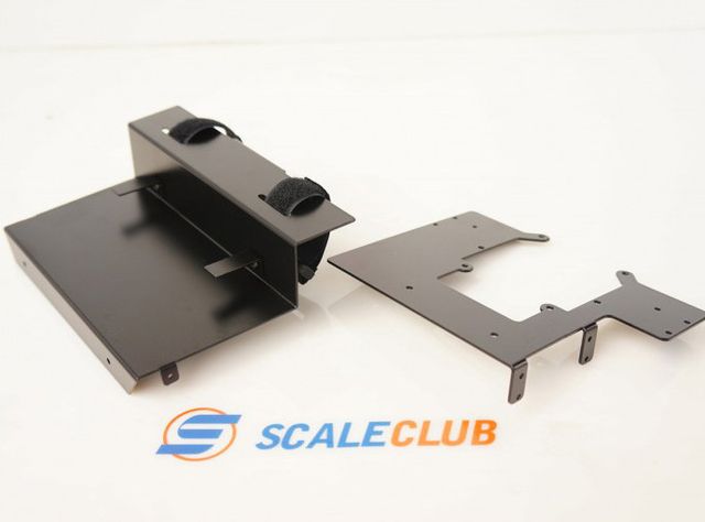 ScaleClub 1:14 Bodenblech mit Servo- und Akkuhalter für Tamiya MAN