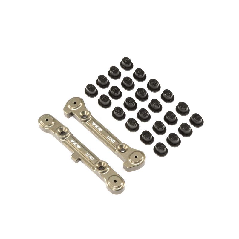 Losi LLRC Adj Rear Hinge Pin Brace Set_ 8IGHT 8T 4.0 - RC-Zubehoer