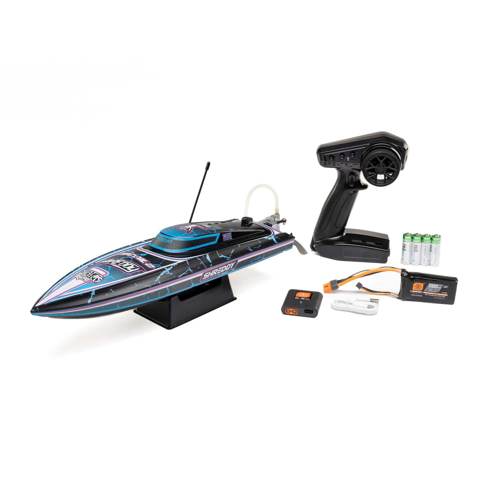 Pro Boat Recoil 2 18_ Brushless Deep V RTR Shreddy - RC Boot auf Wasser