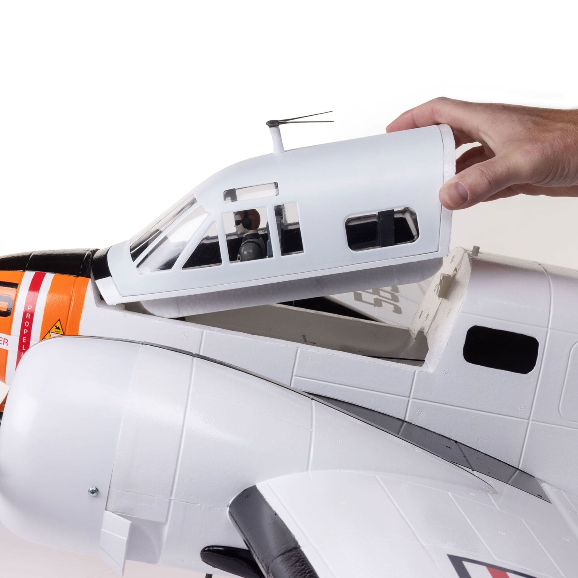 E-flite Beechcraft D18 RC-45J 1.5m BNF AS3_ SAFE