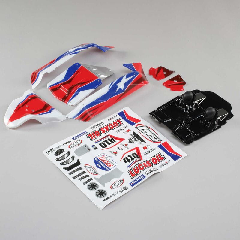 Losi Body Set_ Lucas Oil_ Tenacity DB Pro - RC-Zubehoer
