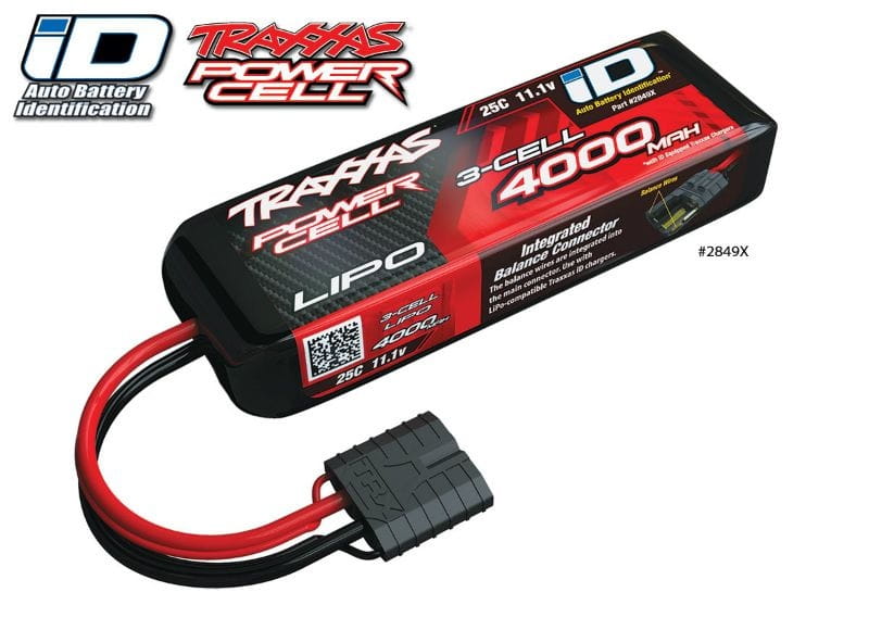Traxxas Lipo Akku 4000mAh 11,1V 3S 3-Zellen 25C Traxxas Lipo Akku 4000mAh 11,1V 3S 3-Zellen 25C