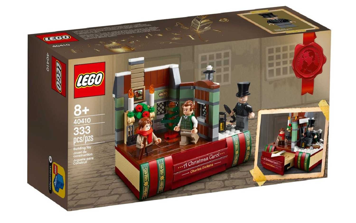 LEGO Exklusiv Set Charles Dickens Eine Weihnachtsgeschichte Limitiert - RC-Zubehoer