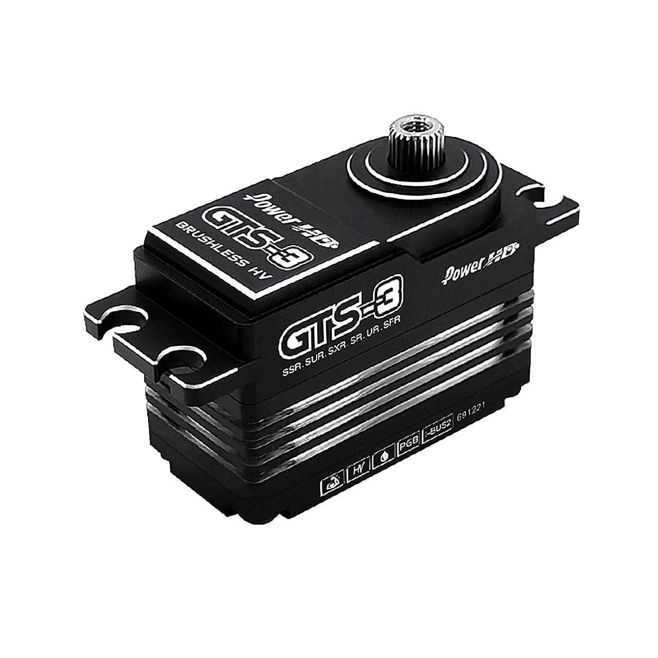 Power HD GTS-3 HV CNC Brushless Digital Servo 30_0KG_0_055sec_8.4V - RC-Zubehoer