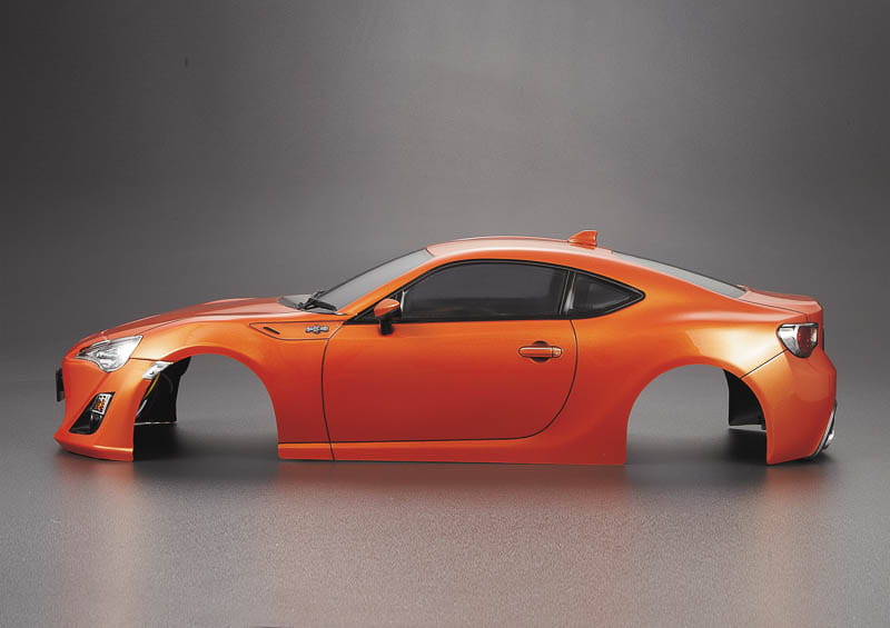 Killerbody Toyota 86  195mm Metallic Orange lackiert, RTU all-in