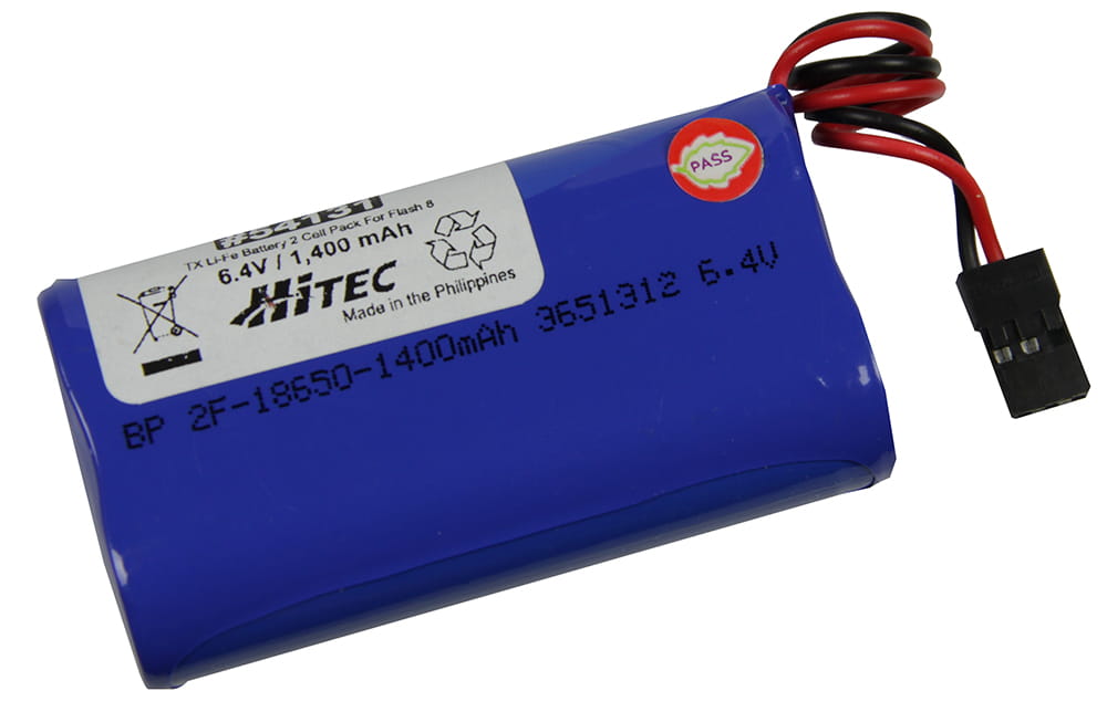 Multiplex Akku LiFe 2-zellig 1400mAh 6_4V - RC-Zubehoer