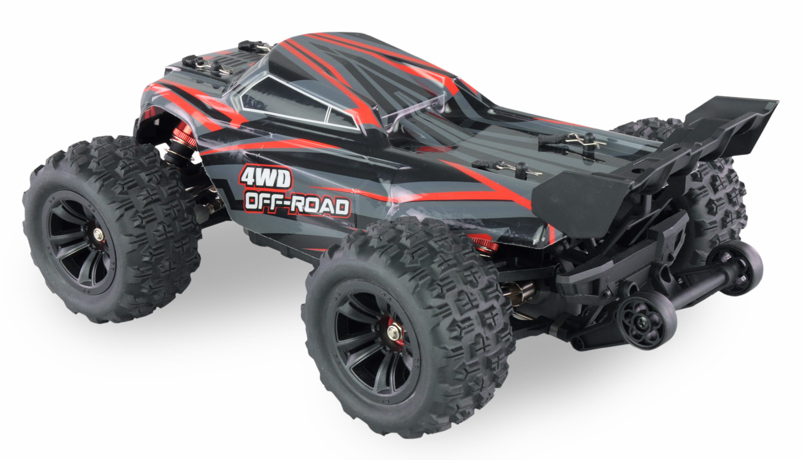 Amewi Hyper GO Truggy Brushless 4WD 1_16 RTR – Schwarz_Rot - Offroad Modell