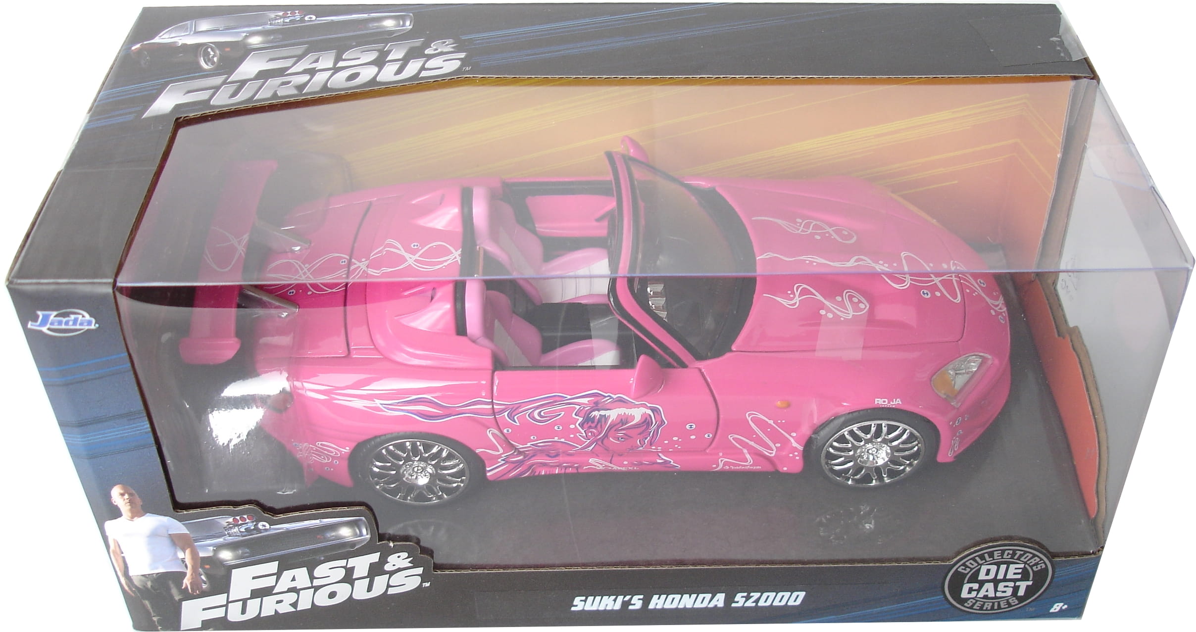 Jadatoys 1:24 Modellauto Sukis Honda S2000 Fast and Furious 2