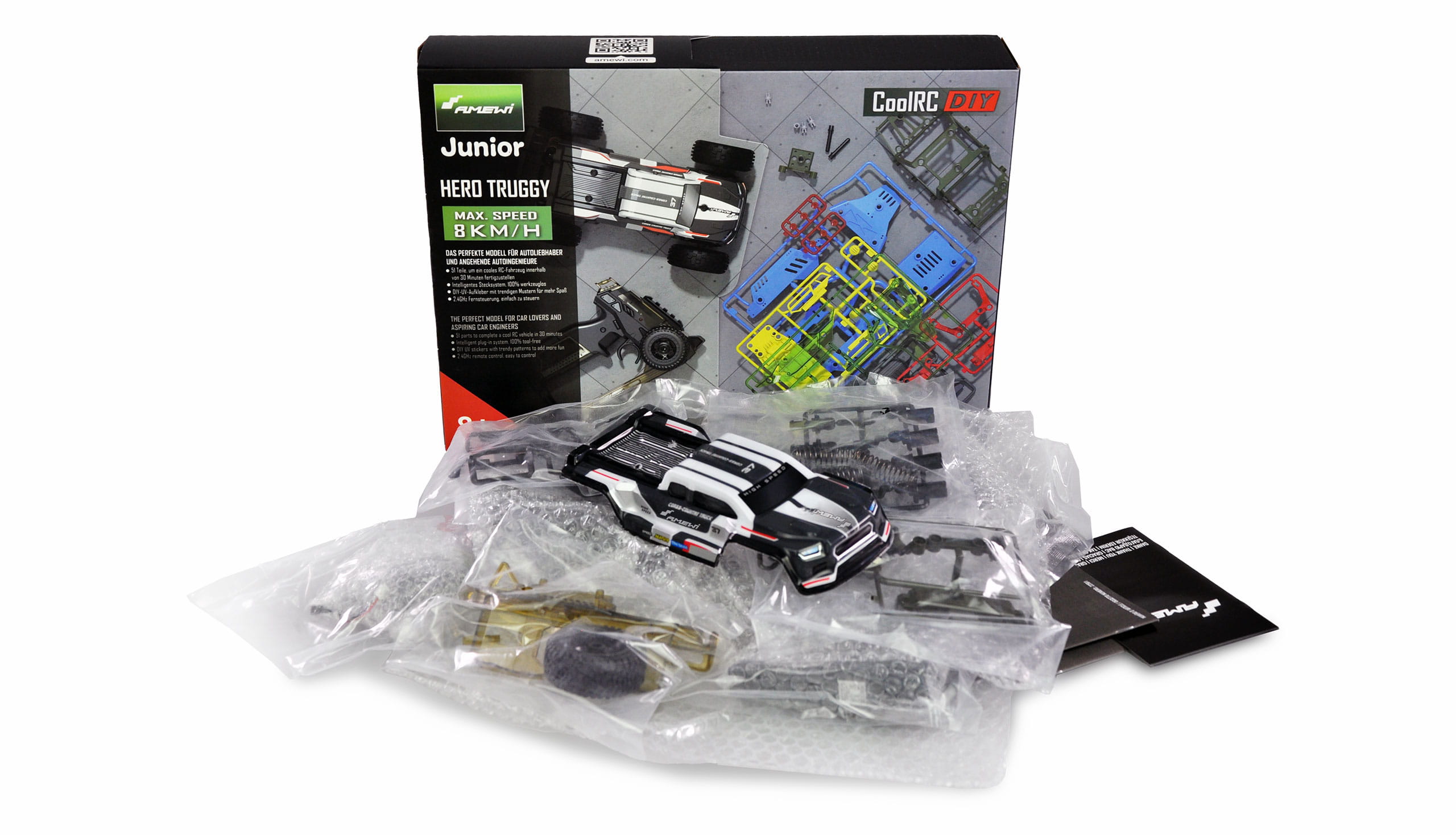 Amewi CoolRC DIY Hero Truggy 2WD 1:18 Bausatz