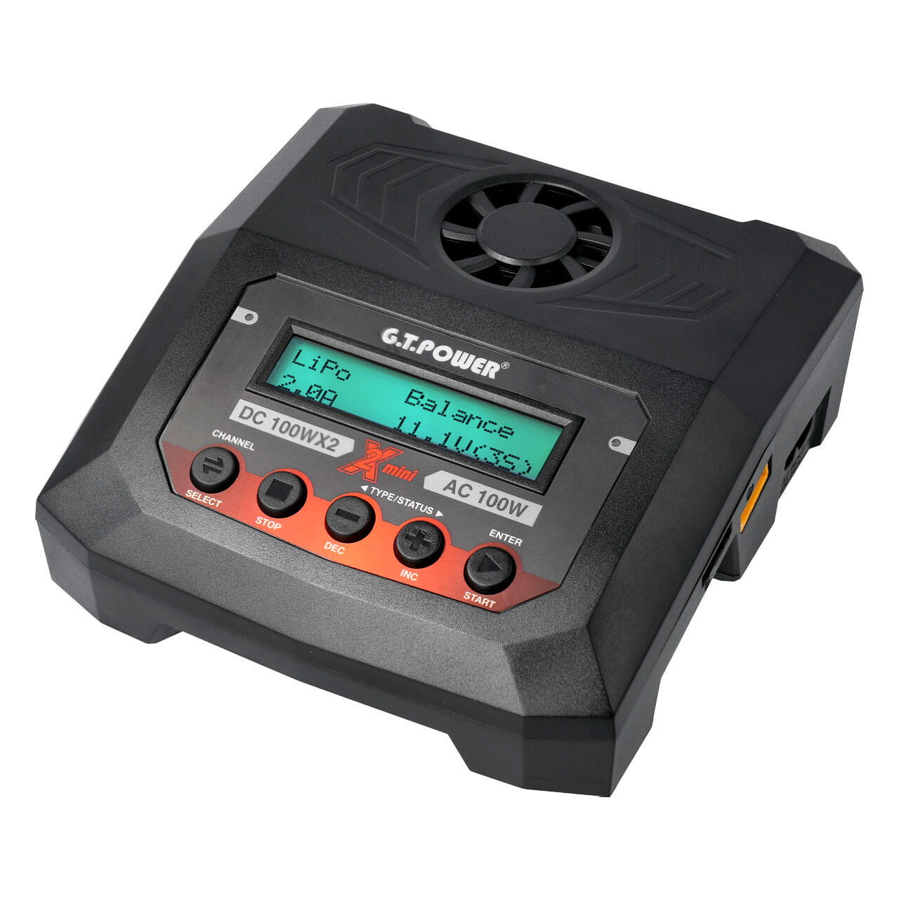 GT Hobbies RC Ladegerät X2Mini LiPo 1-4s 100W AC GT Hobbies RC Ladegerät X2Mini LiPo 1-4s 100W AC