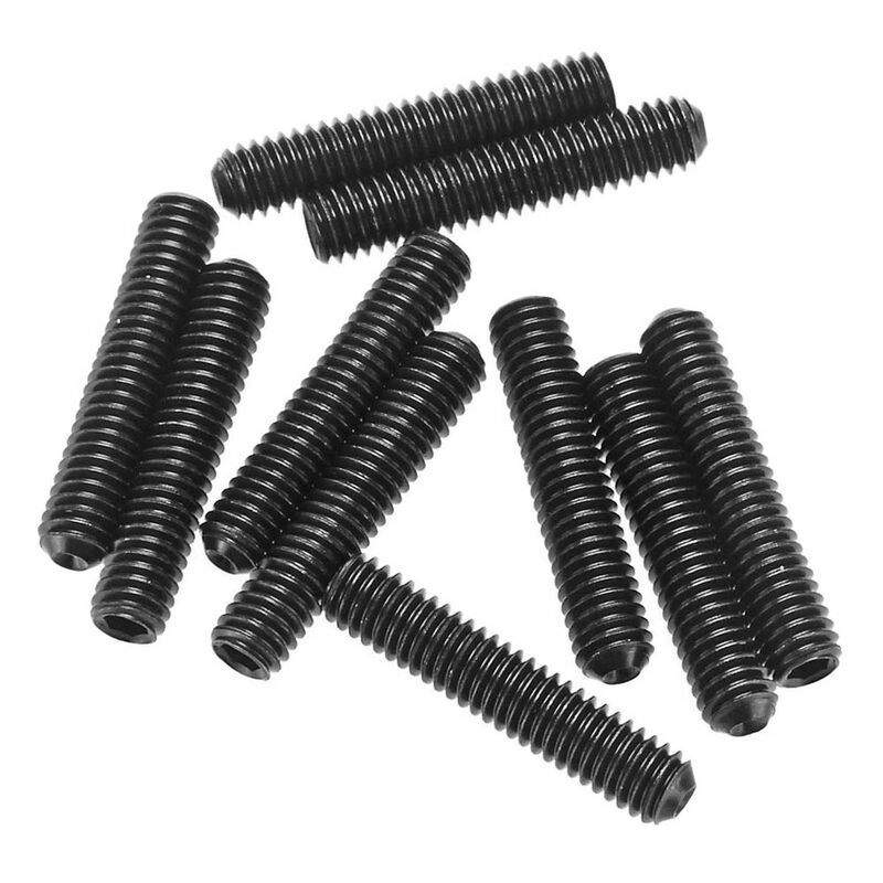 Axial AX31343 M4x20mm Set Screw Black _10_ - RC-Zubehoer