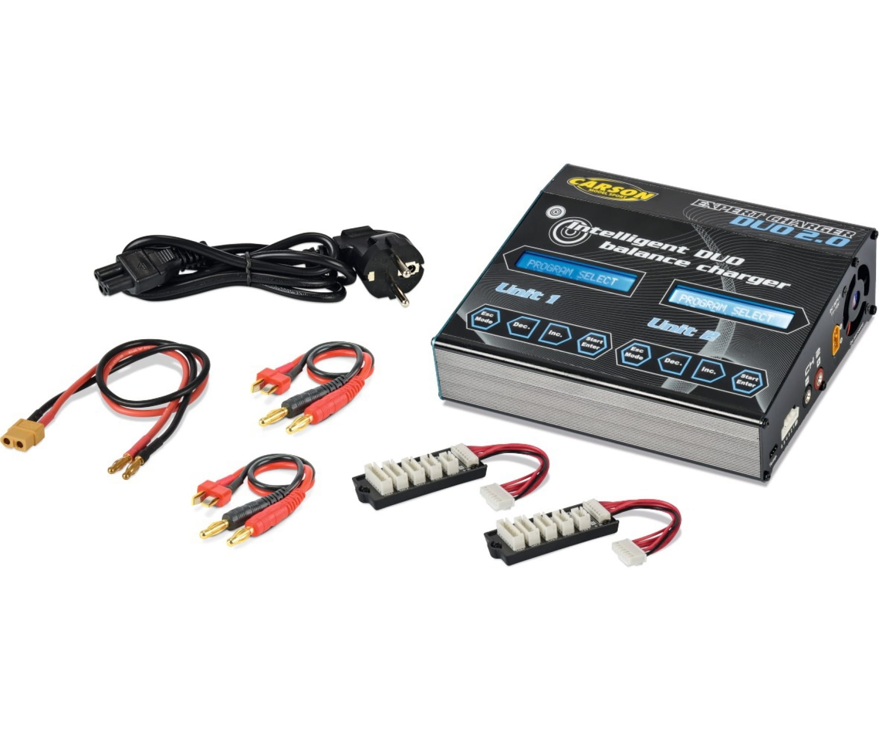 CARSON Ladegeraet Expert Charger Duo carson duo expert lader