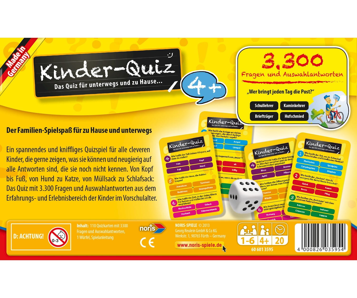 Noris Kinderquiz für schlaue Kids