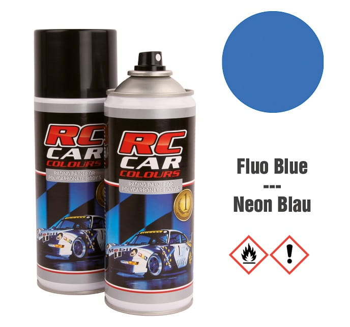 Robitronic Lexan Spray Fluo Blau 1014 150 ml
