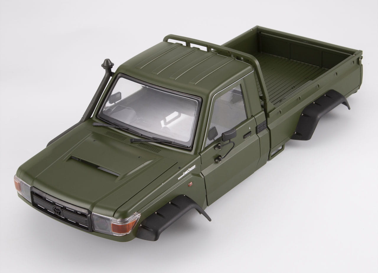 Killerbody Toyota Land Cruiser 70 Bausatz Military Grün lackiert für TR
