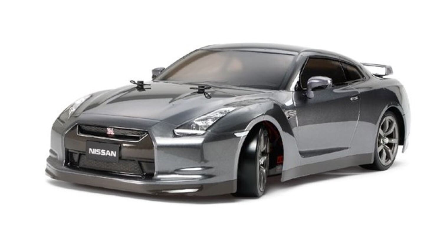 Tamiya Nissan GT-R Strassenversion Karosserie unlackiert 1_10