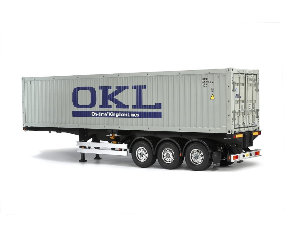Tamiya 1_14 RC 40ft Container 3A Auflieger OKL Modell