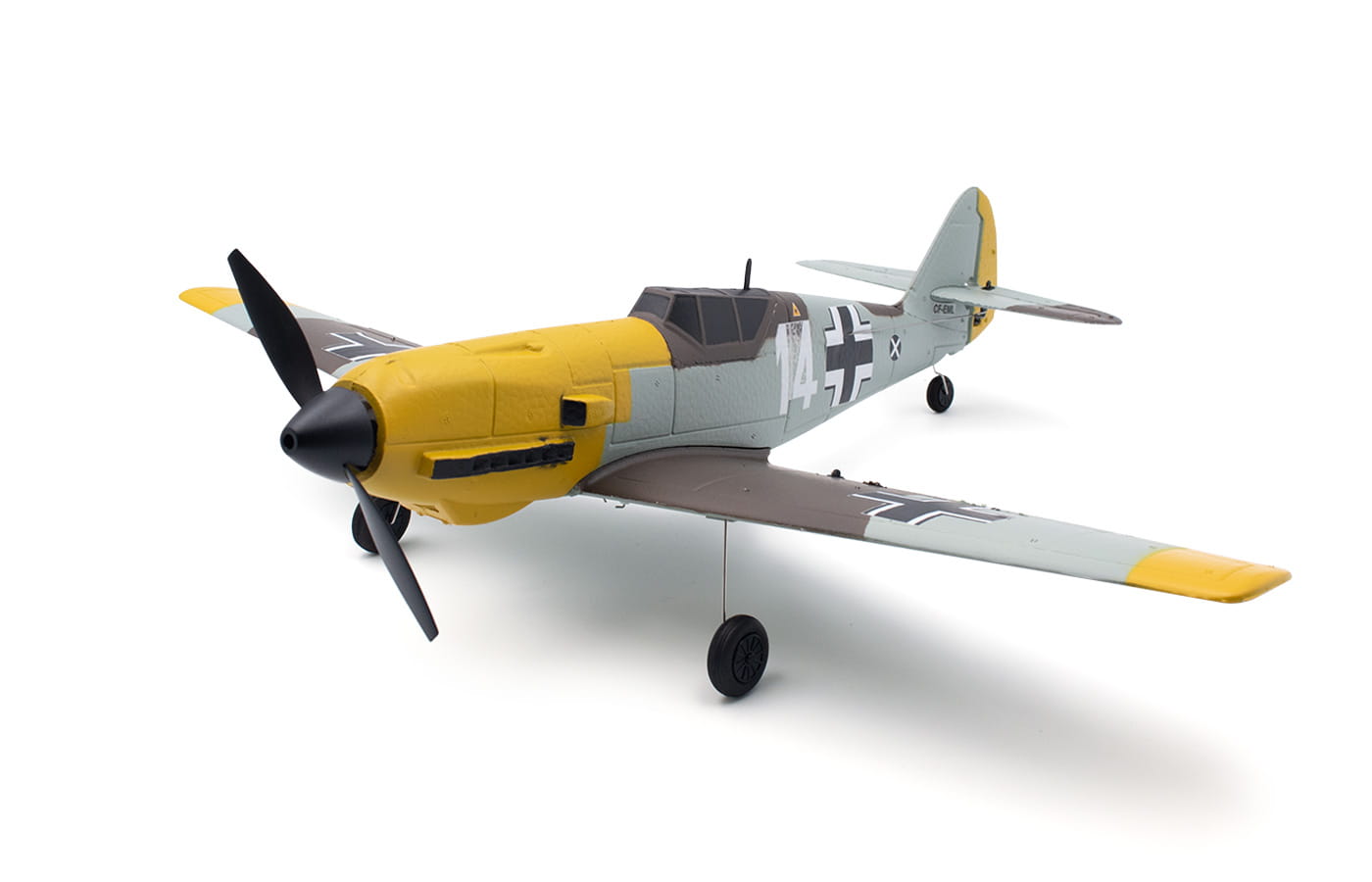 Modster mdx-pro-bf-109-messerschmitt-rc-flugzeug-warbird-rtf