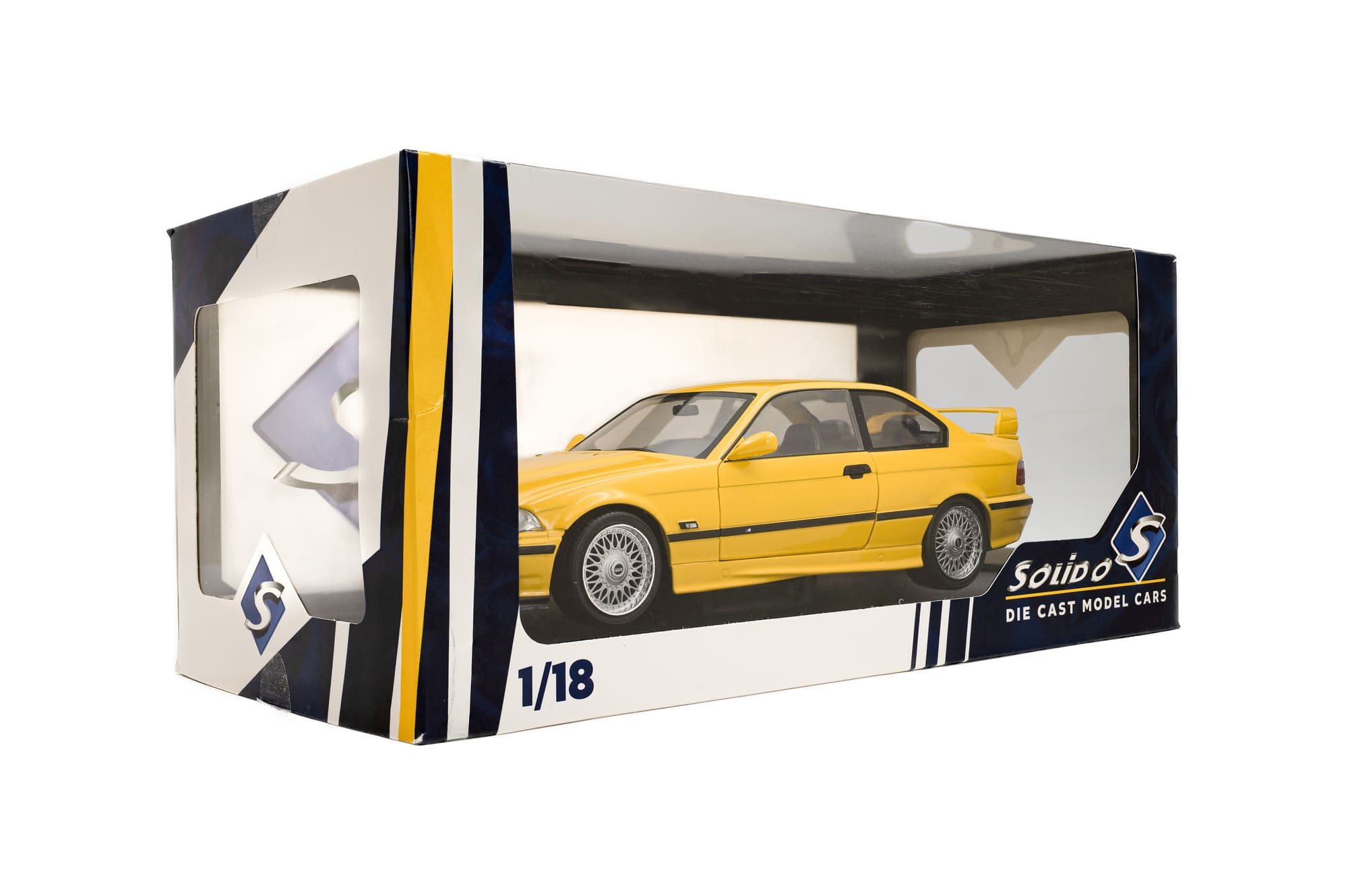 Solido BMW M3 Coupe Dakar Yellow Modellauto 1_18
