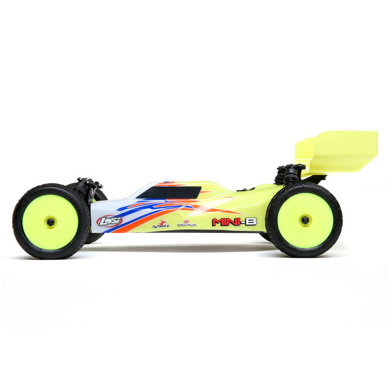 Losi Mini-B RTR 1:16 2WD Buggy gelb weiss