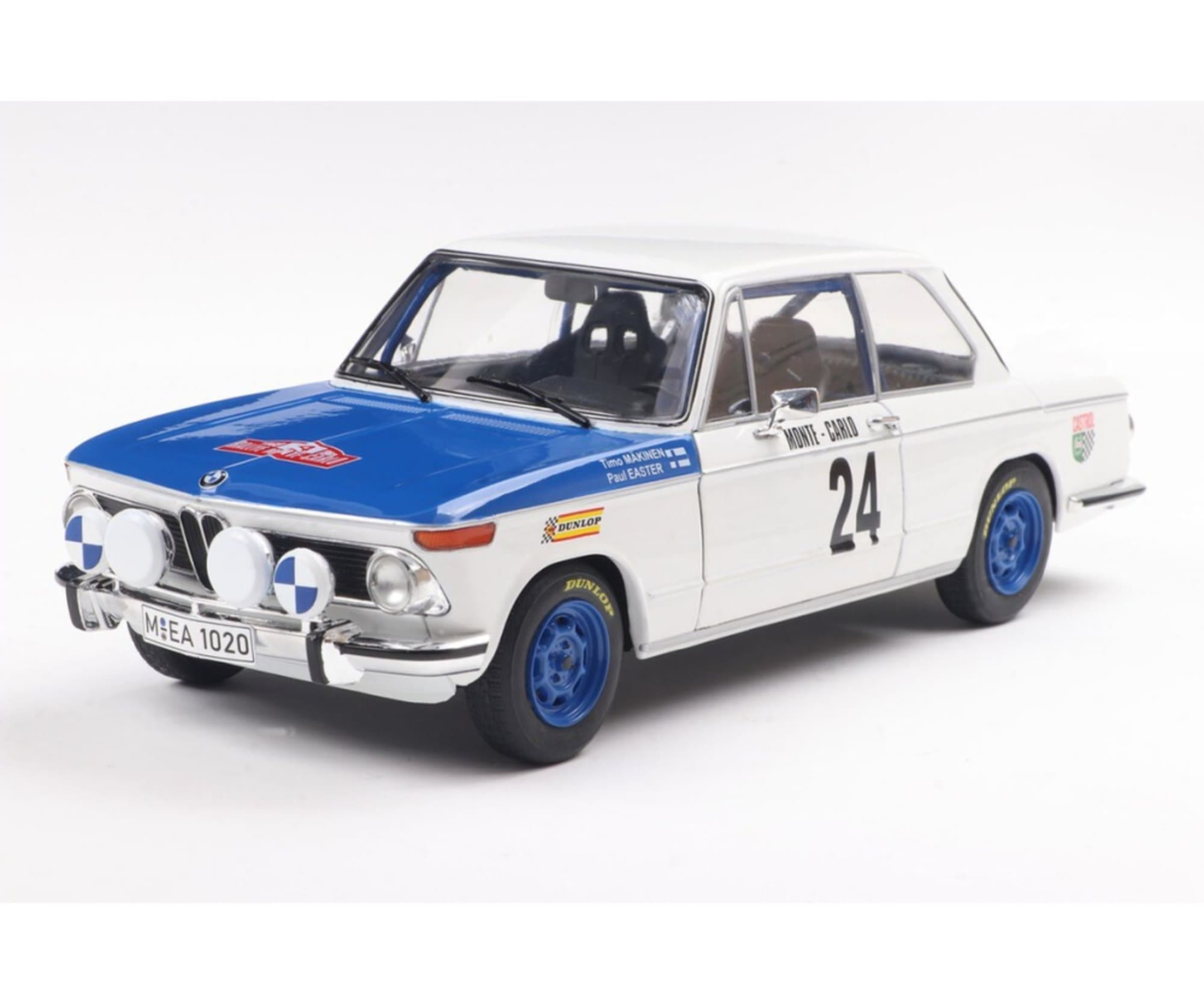 Solido 1_18 BMW 2002 TII #24 weiss Modellauto - RC-Zubehoer