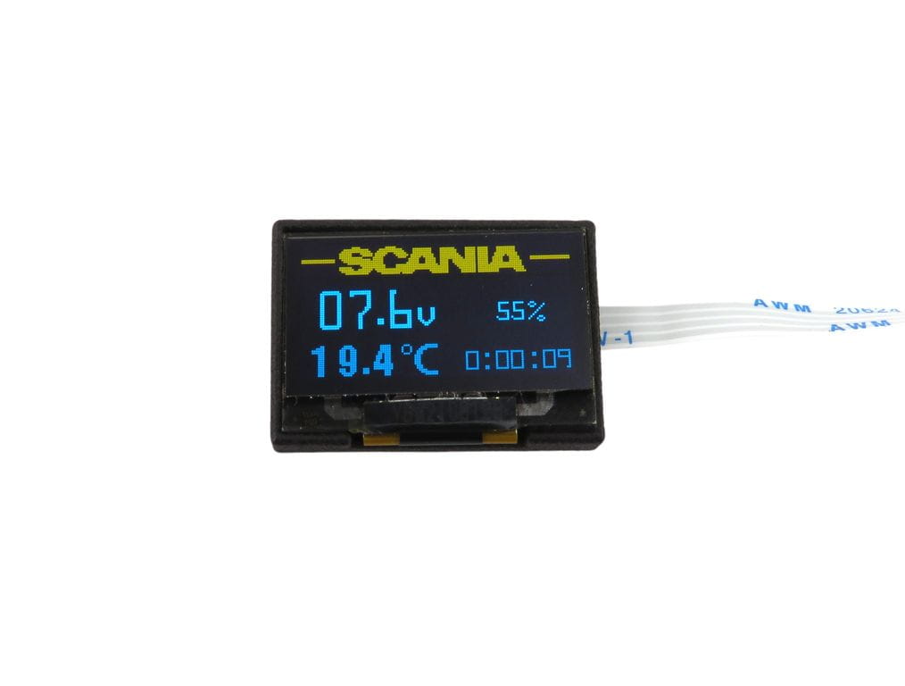 Thicon LCD-Tacho für LKW und Baumaschinen